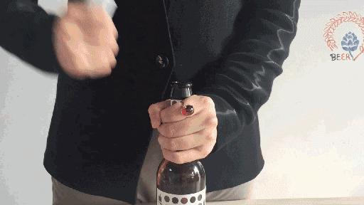 教大家学习新的开瓶小技巧,学会这几个开口方法