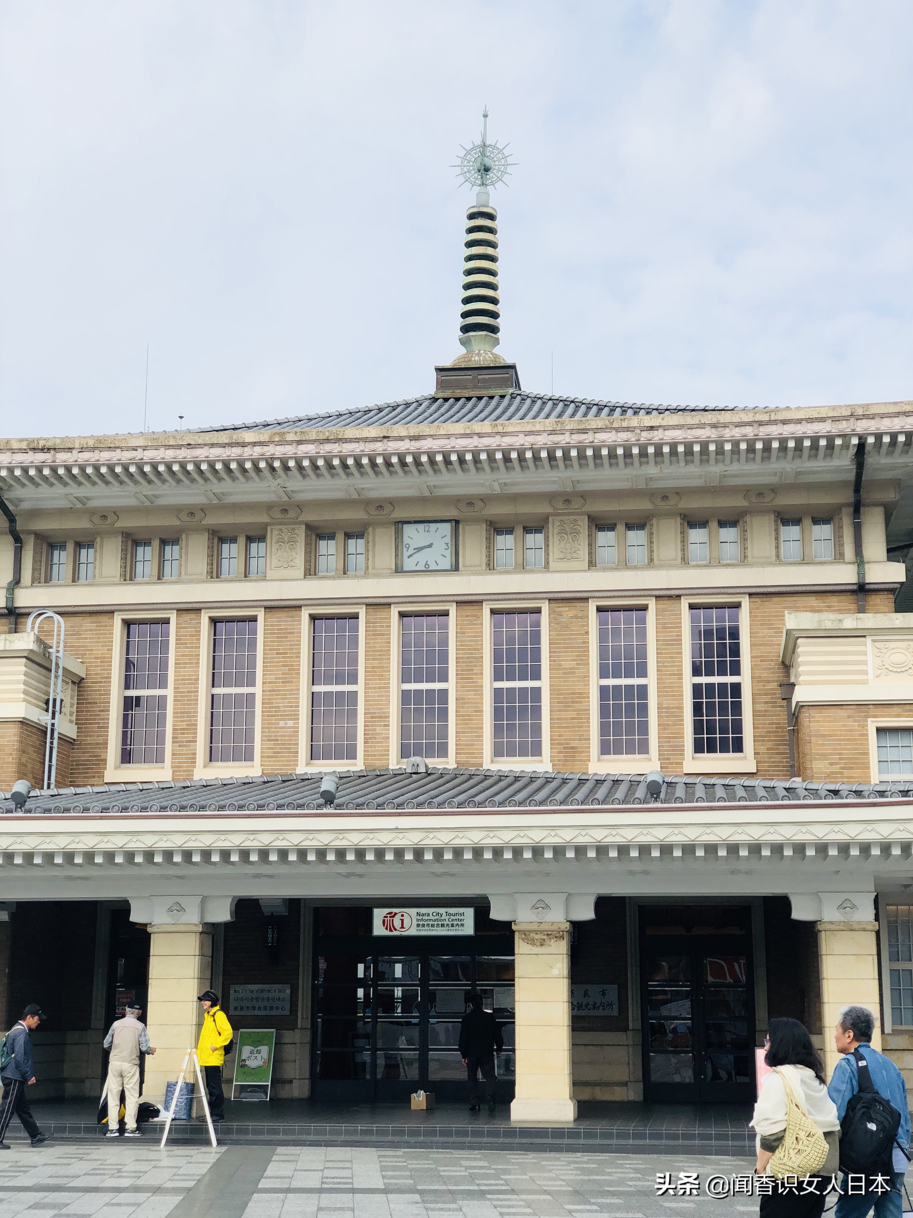 奈良老城区,奈良是一个很安静的城市