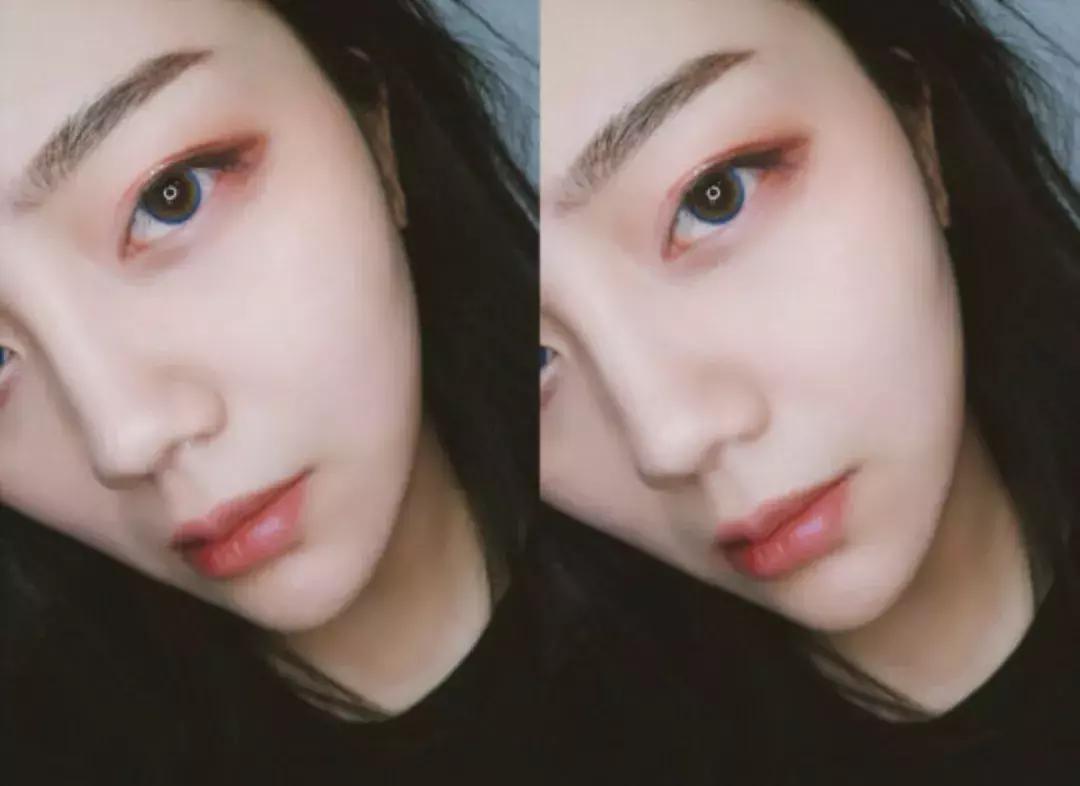 四色仙气紫色眼影盘,novo液体眼影试色好闪亮仙气十足