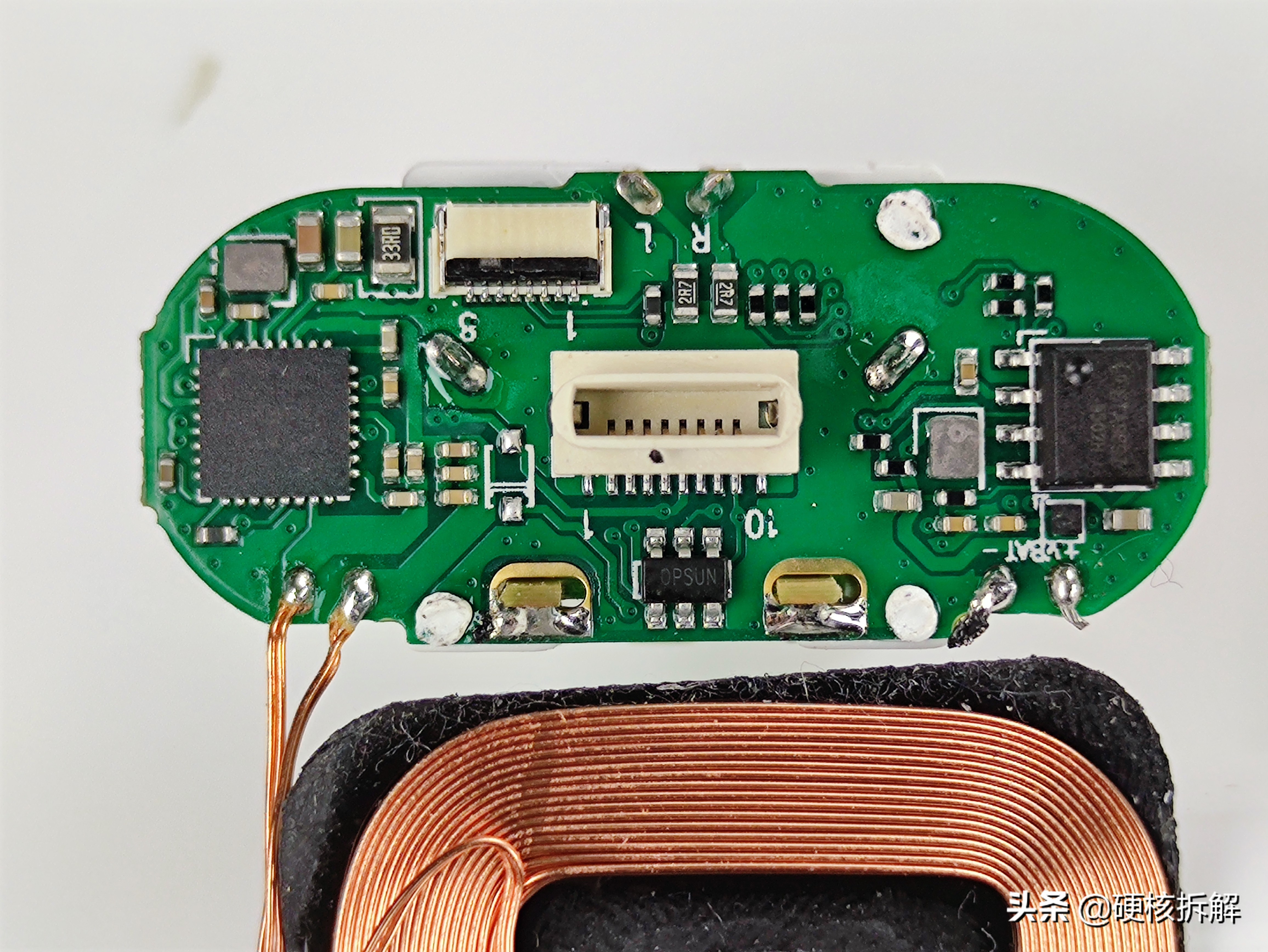 拆解苹果airpods和华强北airpods,拆解airpods耳机喇叭