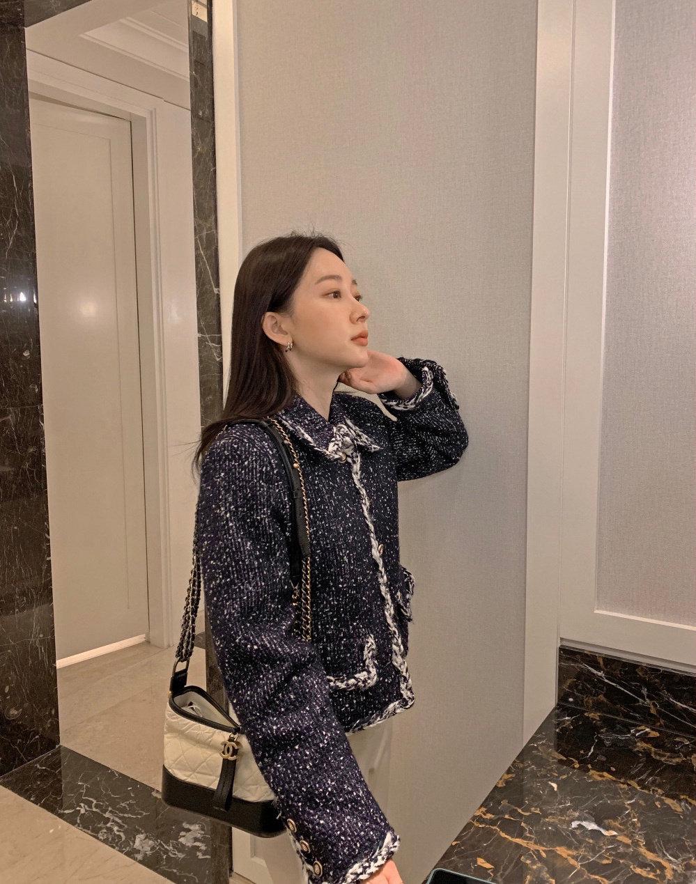 韩国穿搭ins时尚博主夏季穿搭,时尚穿搭博主冬季搭配