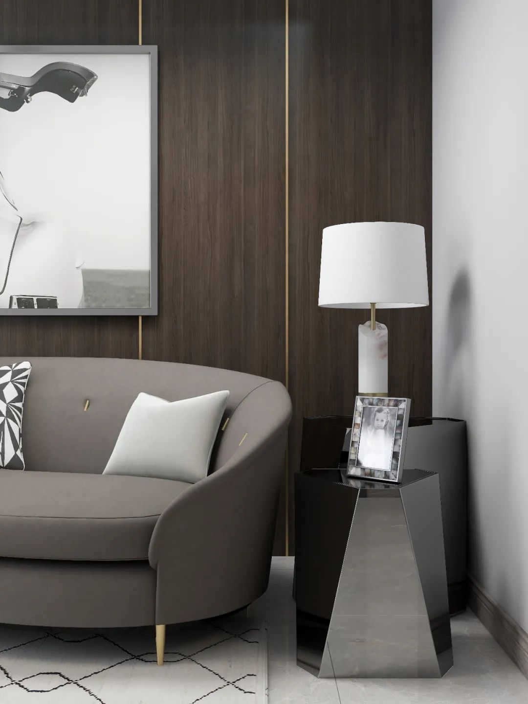 美克家居车间设计,美克美家高级灰家具