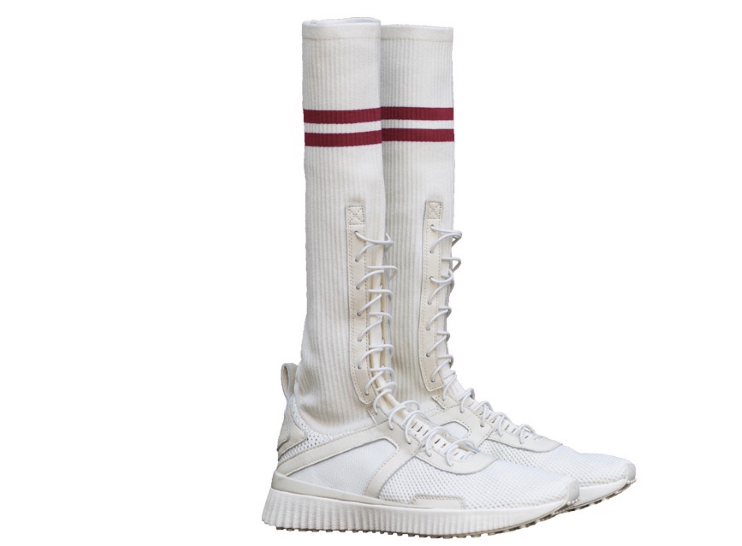 puma粉色蕾哈娜搭配袜子,puma蕾哈娜袜套