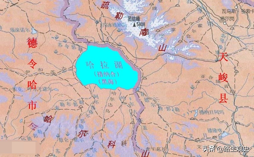 青海天峻县有2个黑海：1个是美丽的哈拉湖；1个是广阔的木里煤田