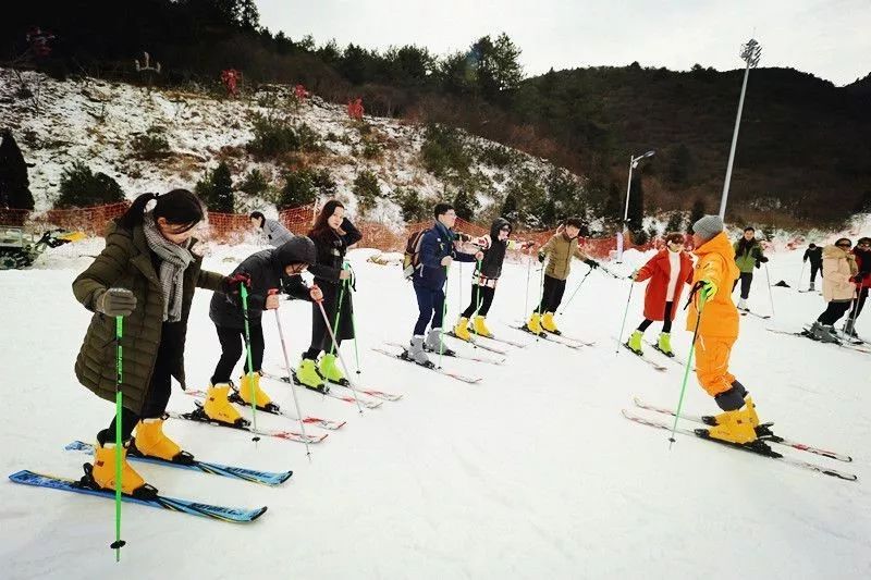 九宫山滑雪场自驾游攻略图,九宫山滑雪教学视频