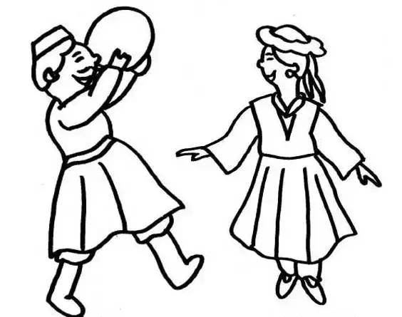 绘画祖国大好河山美景的简笔画,祖国好山好水好风光简笔画图文