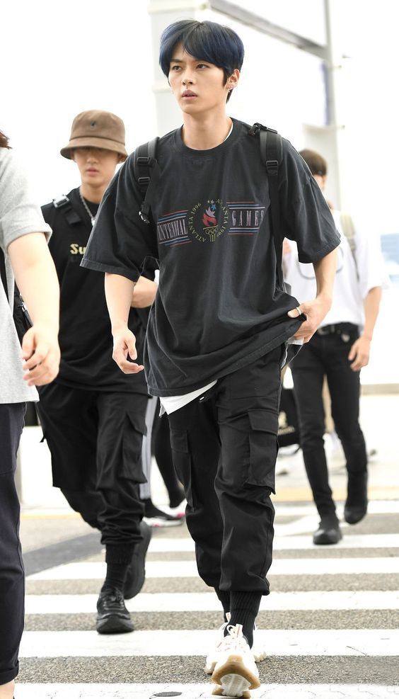 懒人黑色系穿搭,黑色控潮男穿搭夏季潮流