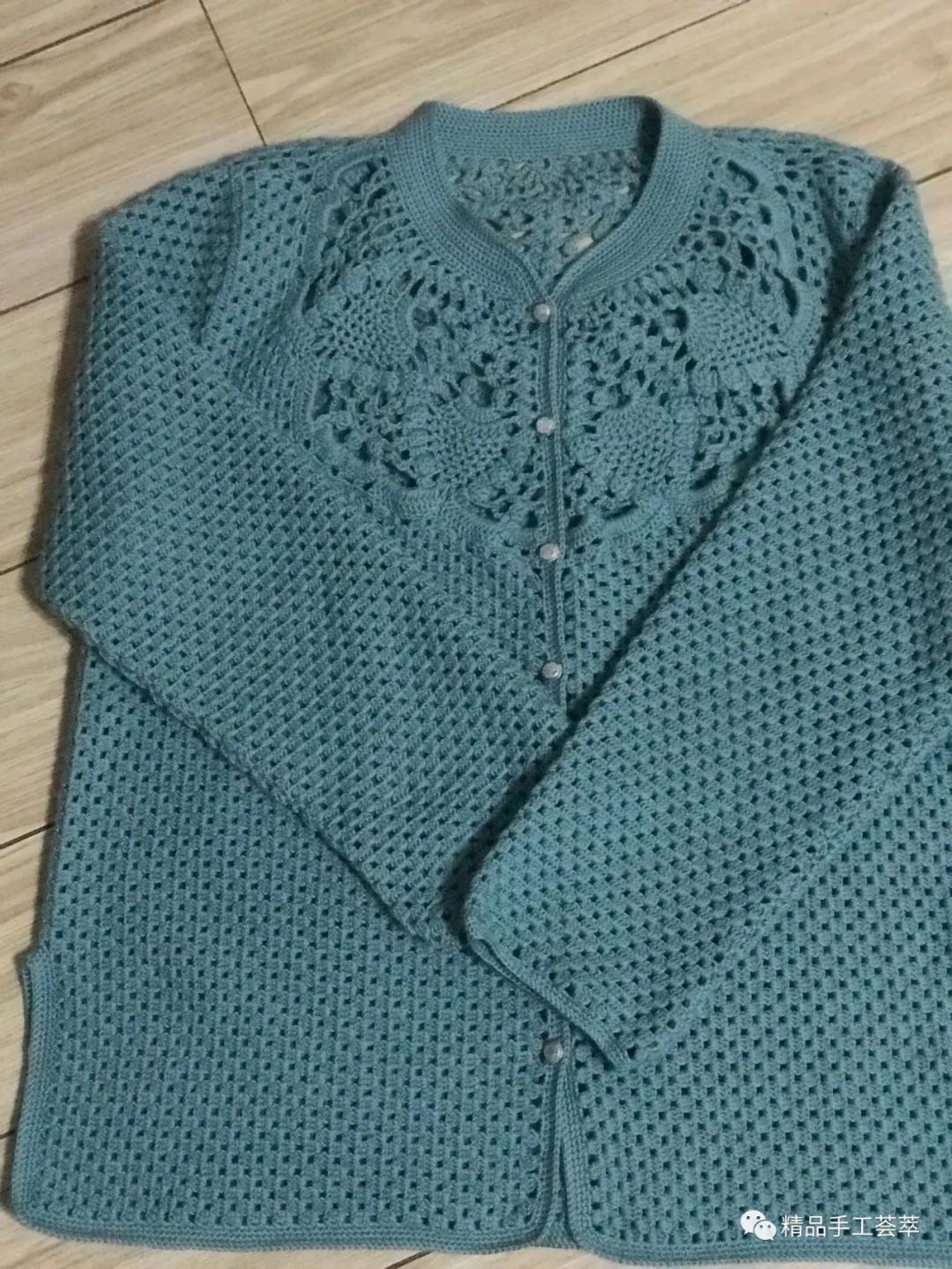 乐织小舍老师的一款中式风格开衫