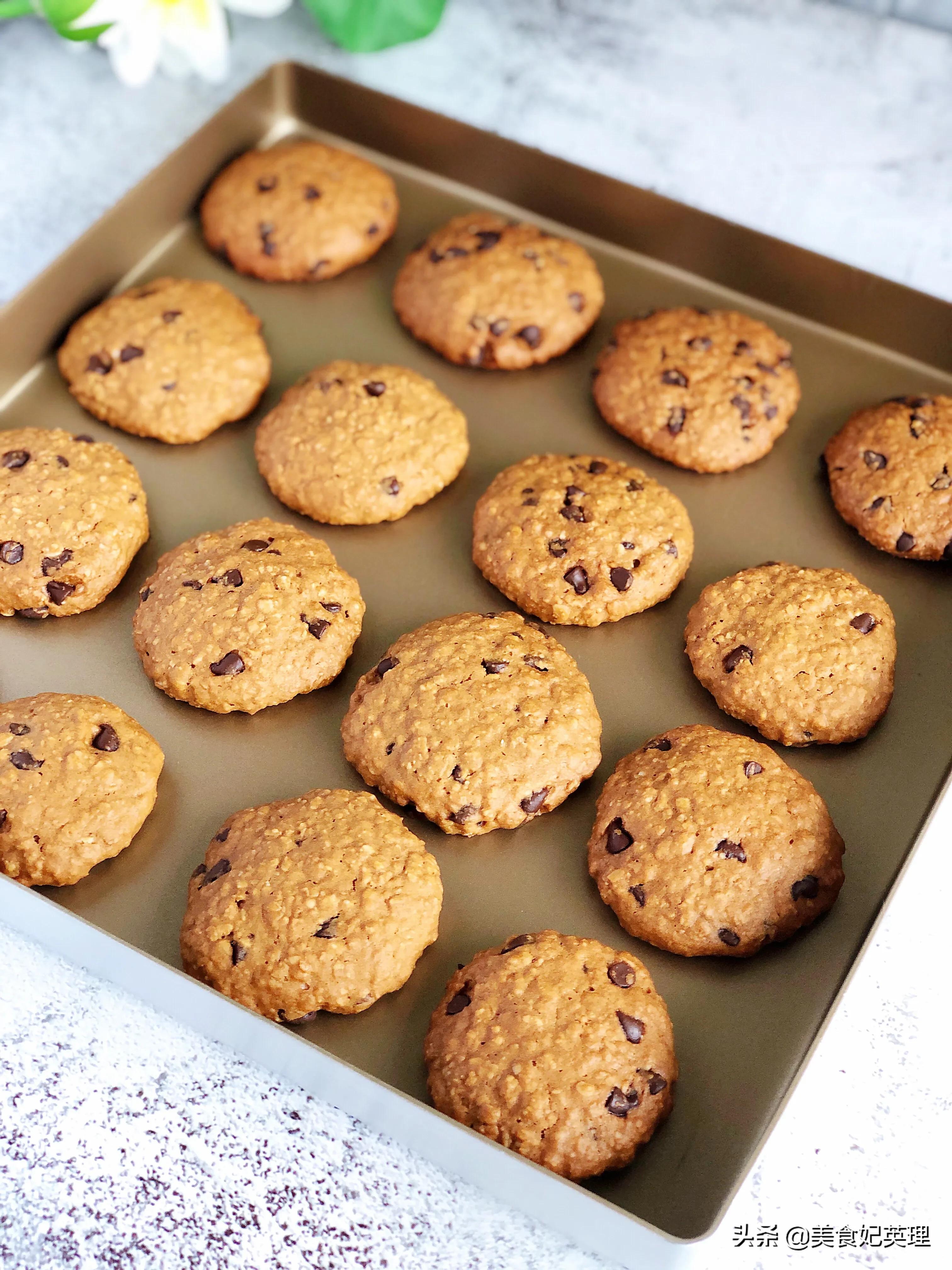 自己做低脂粗粮饼干无黄油,粗粮黄油饼干