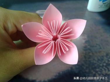 亲子手工折纸花视频,亲子手工折纸花朵