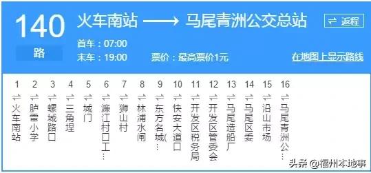 超详细！在福州再也不怕找不到路了！这条微信值得收藏