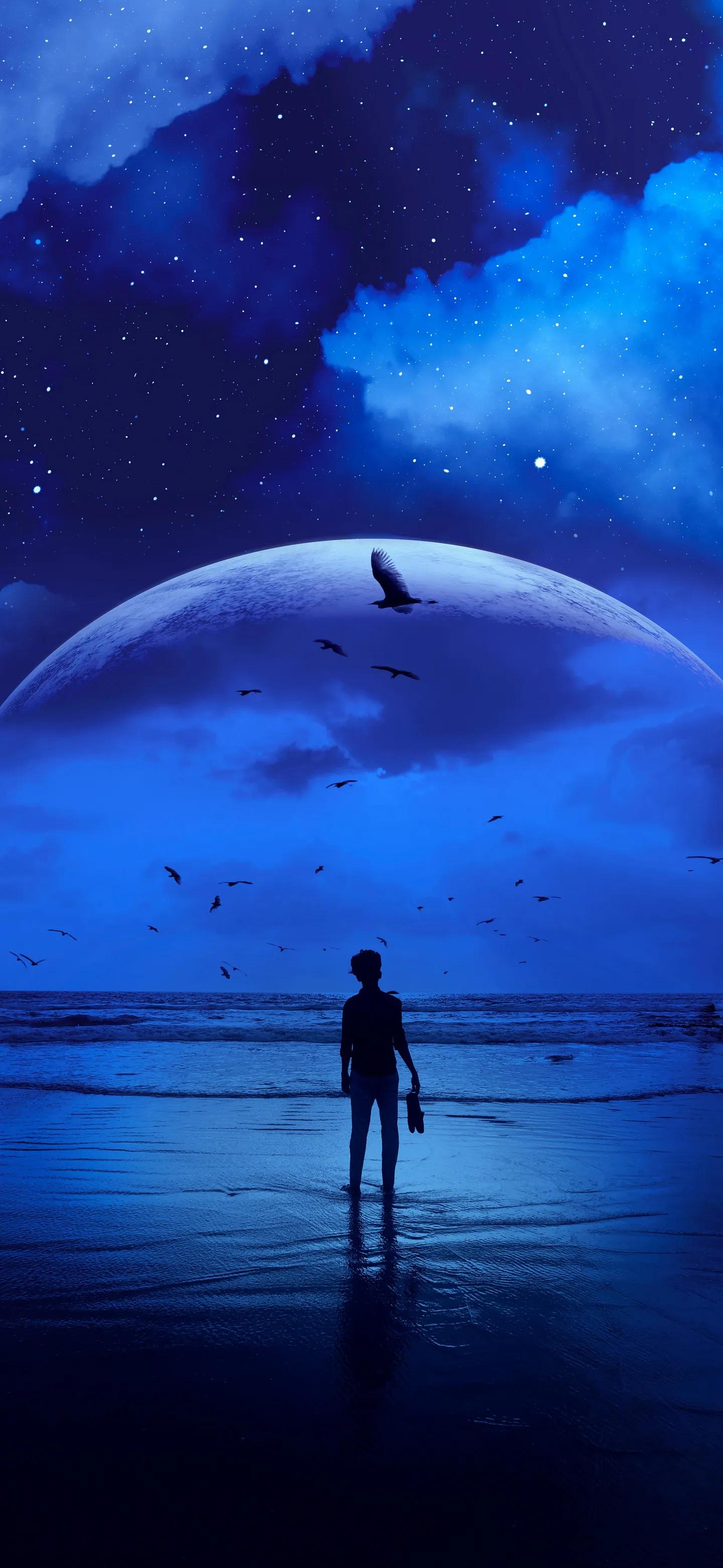 手机壁纸星辰大海火箭,人间烟火星辰大海壁纸