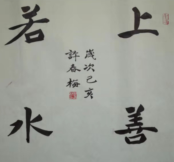 冯春梅书法作品欣赏,女书法家许春梅书法作品欣赏