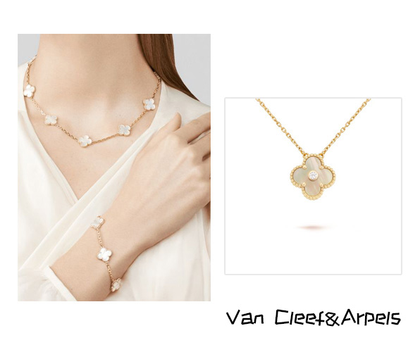 梵克雅宝四叶草手链真假鉴定图解,奢侈品表鉴定真假方法