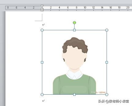 办公软件操作技巧061：如何用word更换证件照背景颜色