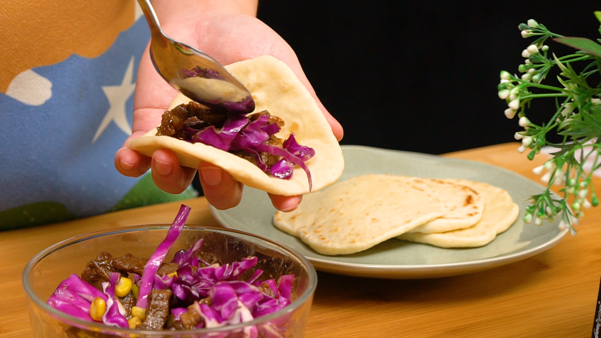 墨西哥美食今日早餐,墨西哥卷饼早餐