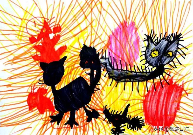 小学生绘画大赛分享简笔画,校园绘画简笔画一等奖