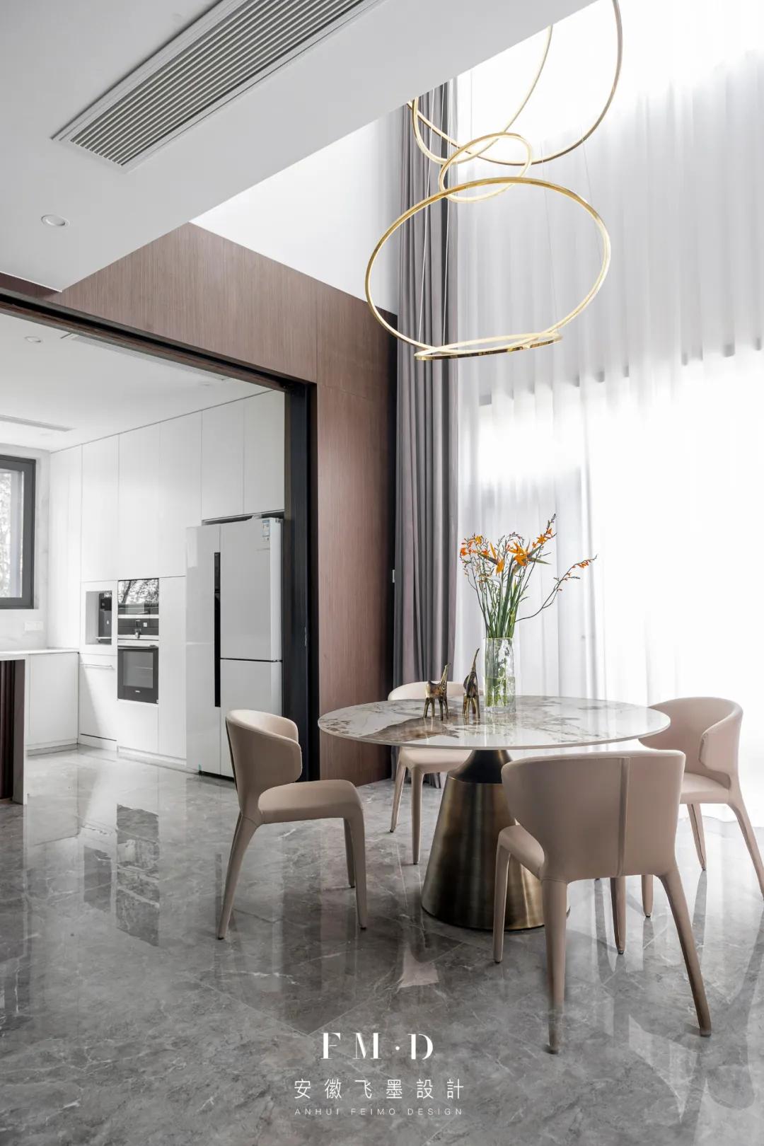 550万精装别墅简约风,550平轻奢别墅装修效果图