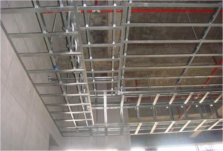 全轻钢龙骨吊顶施工工艺教程,轻钢龙骨吊顶施工流程视频
