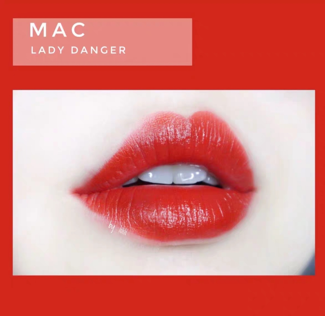 mac重磅新色,mac亮珊瑚红试色