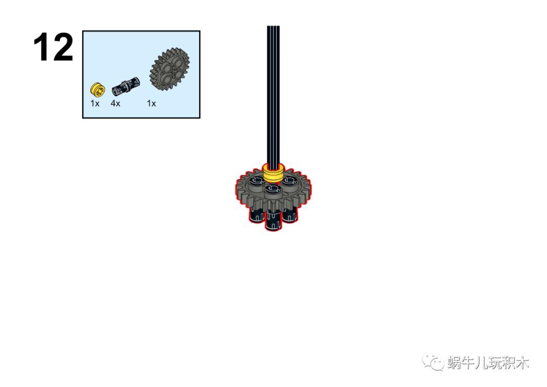 乐高科技组42112搅拌车拼装视频,乐高简单小物件教程