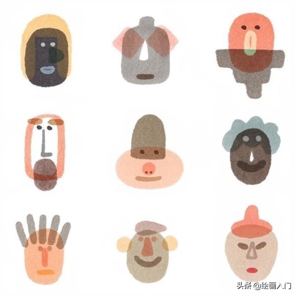 关于《童年》的插画作品,童年我和姥姥手绘插画