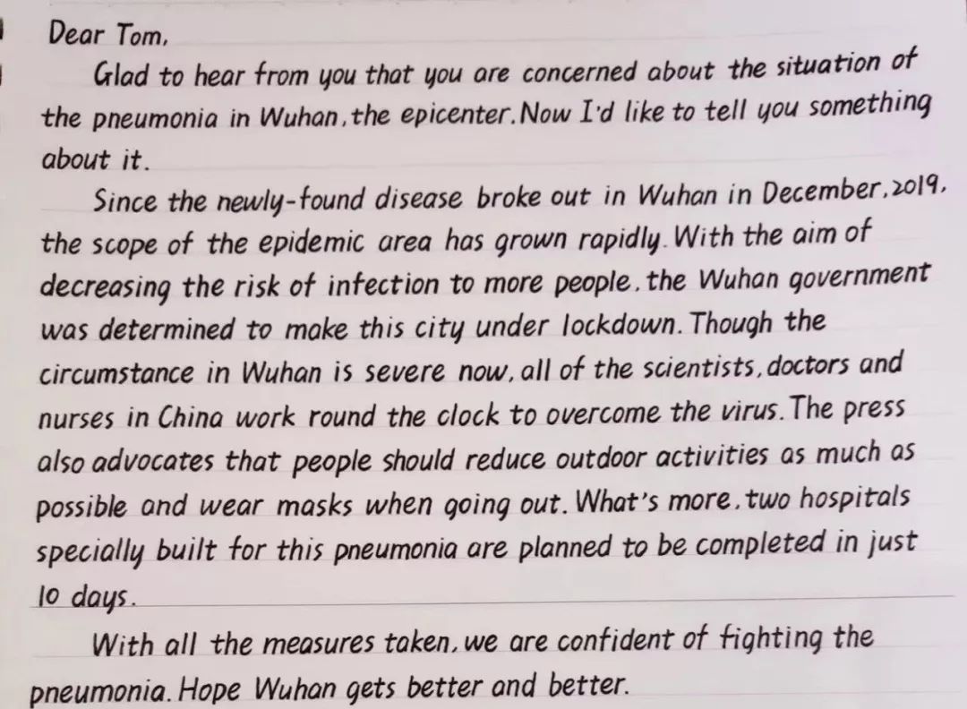 新冠病毒疫情英语作文范文,新冠病毒英语作文80词