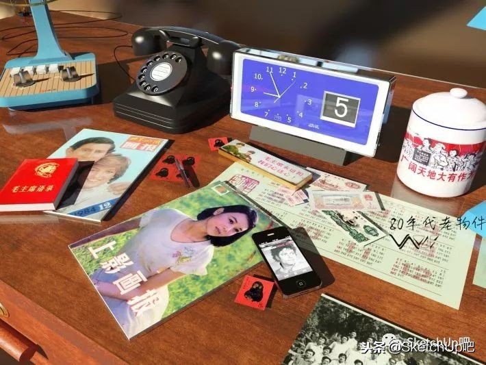 su建模还原照片,su建模自动赋予新材质