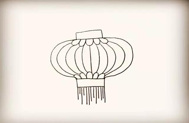 简笔画的灯笼怎样画最好看,灯笼的简笔画怎么画又简单又好看