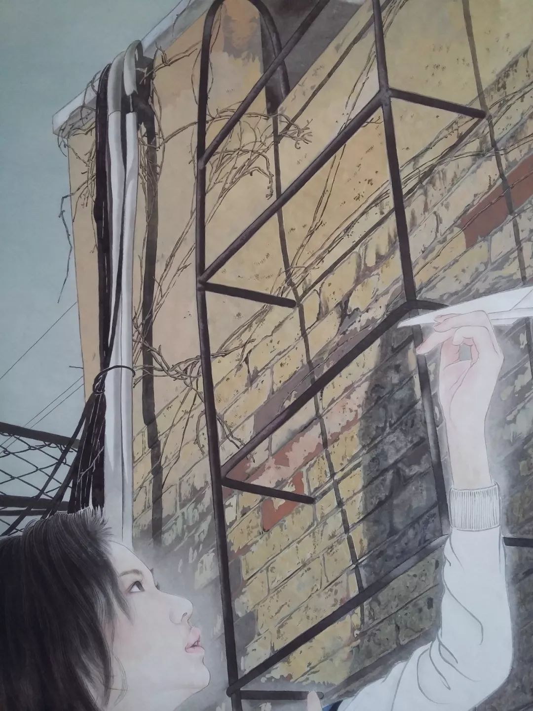 从一岁到七岁画画,从七岁到八岁画的画