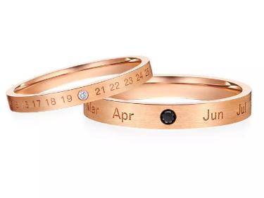 婚戒黄金一对多少克合适,婚戒黄金多少钱一克