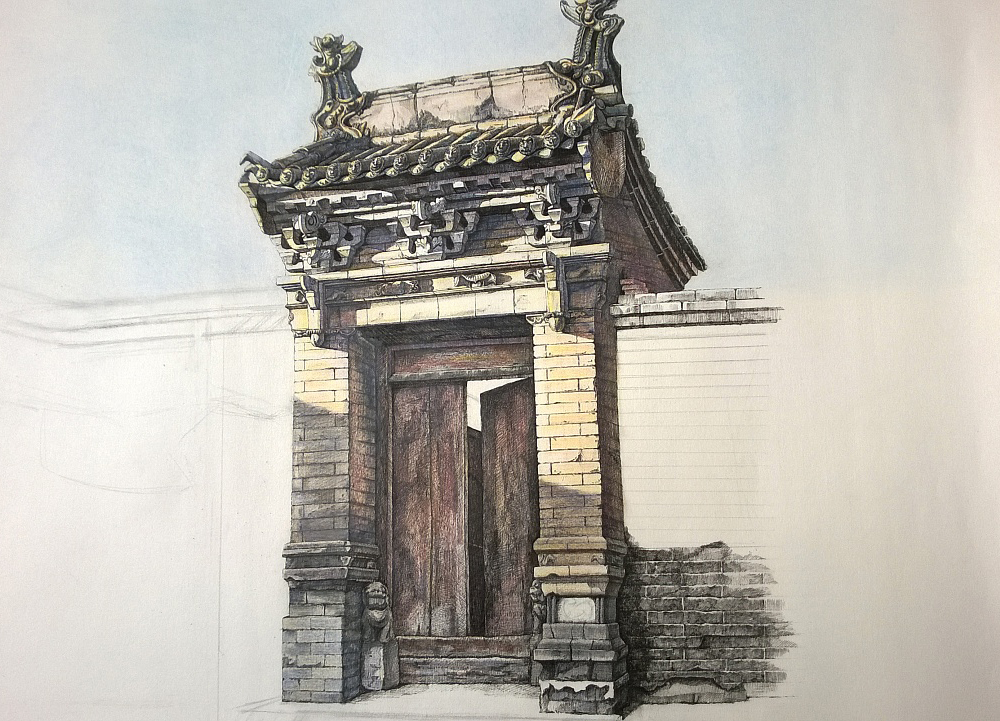 古建筑屋顶图片大全,古建筑屋顶小瓦做法