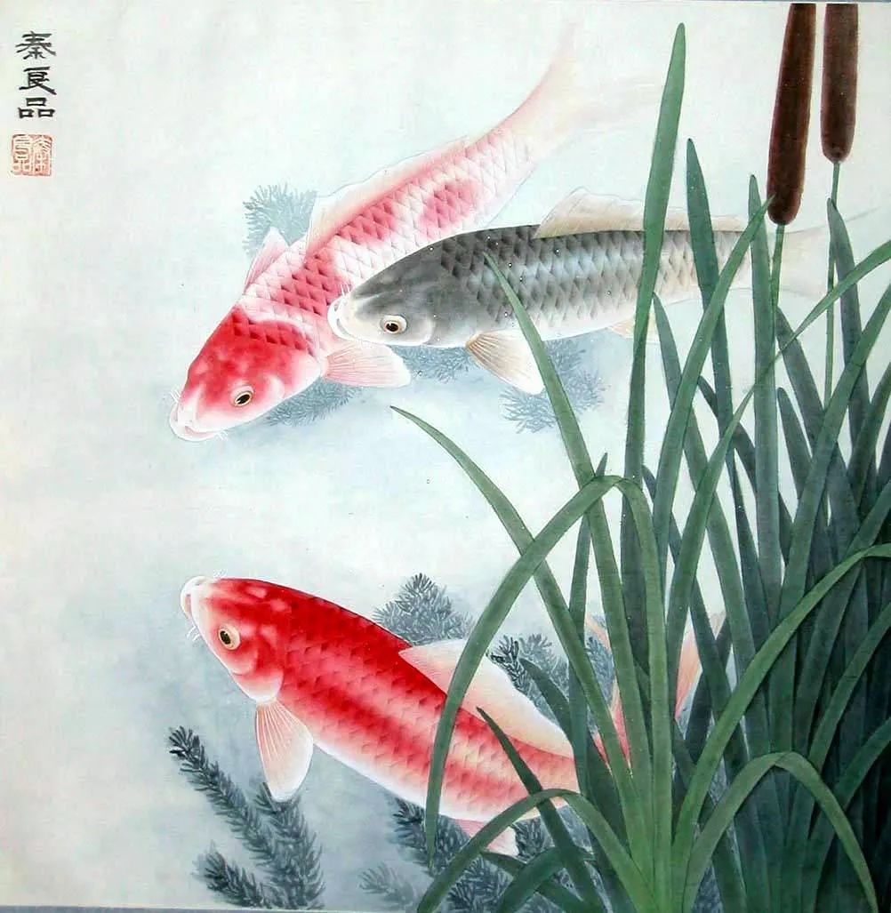 现代工笔重彩人物画,当代工笔重彩人物画