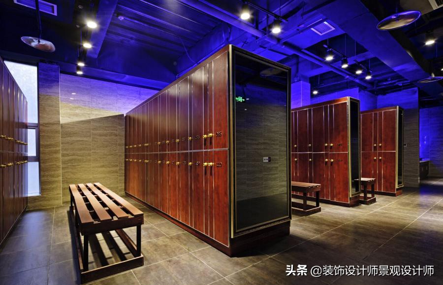 公司健身房设计效果图,书房健身房二合一设计效果图