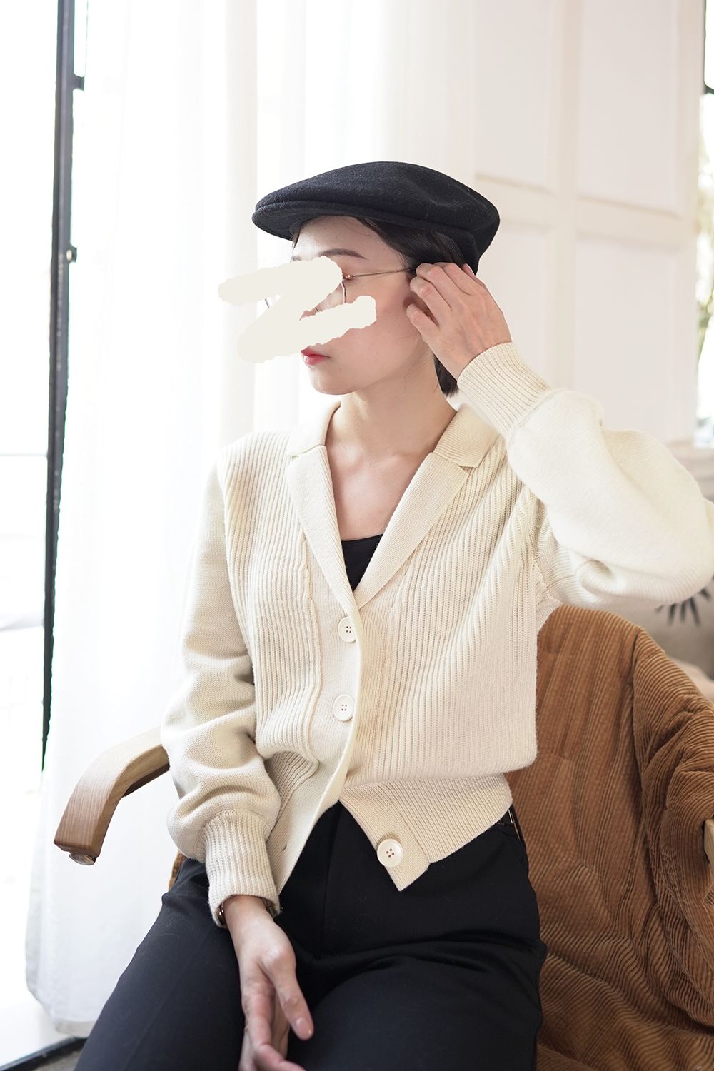 深卡其色大衣内搭什么颜色毛衣,格子大衣内搭什么颜色的毛衣好