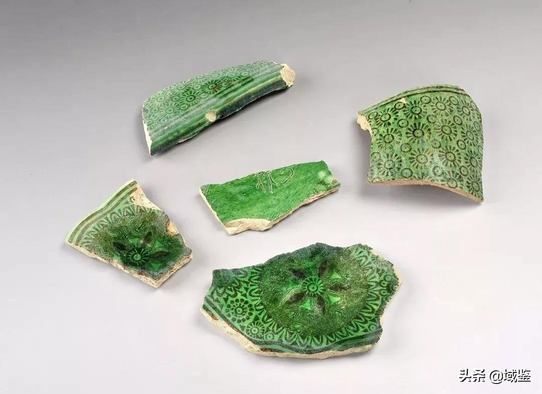 唐代巩县窑绿釉绞胎陶器标本,巩县窑绞胎工艺失传了吗