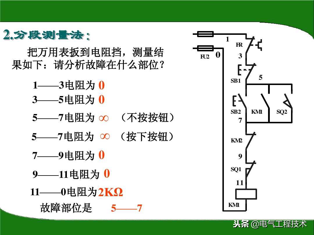 怎么快速排查电路故障？电阻法一步步教你，学电工会查故障很重要