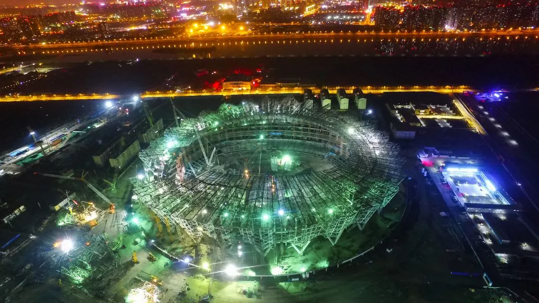 西安奥体中心石榴花体育馆,西安奥体中心全景剧透
