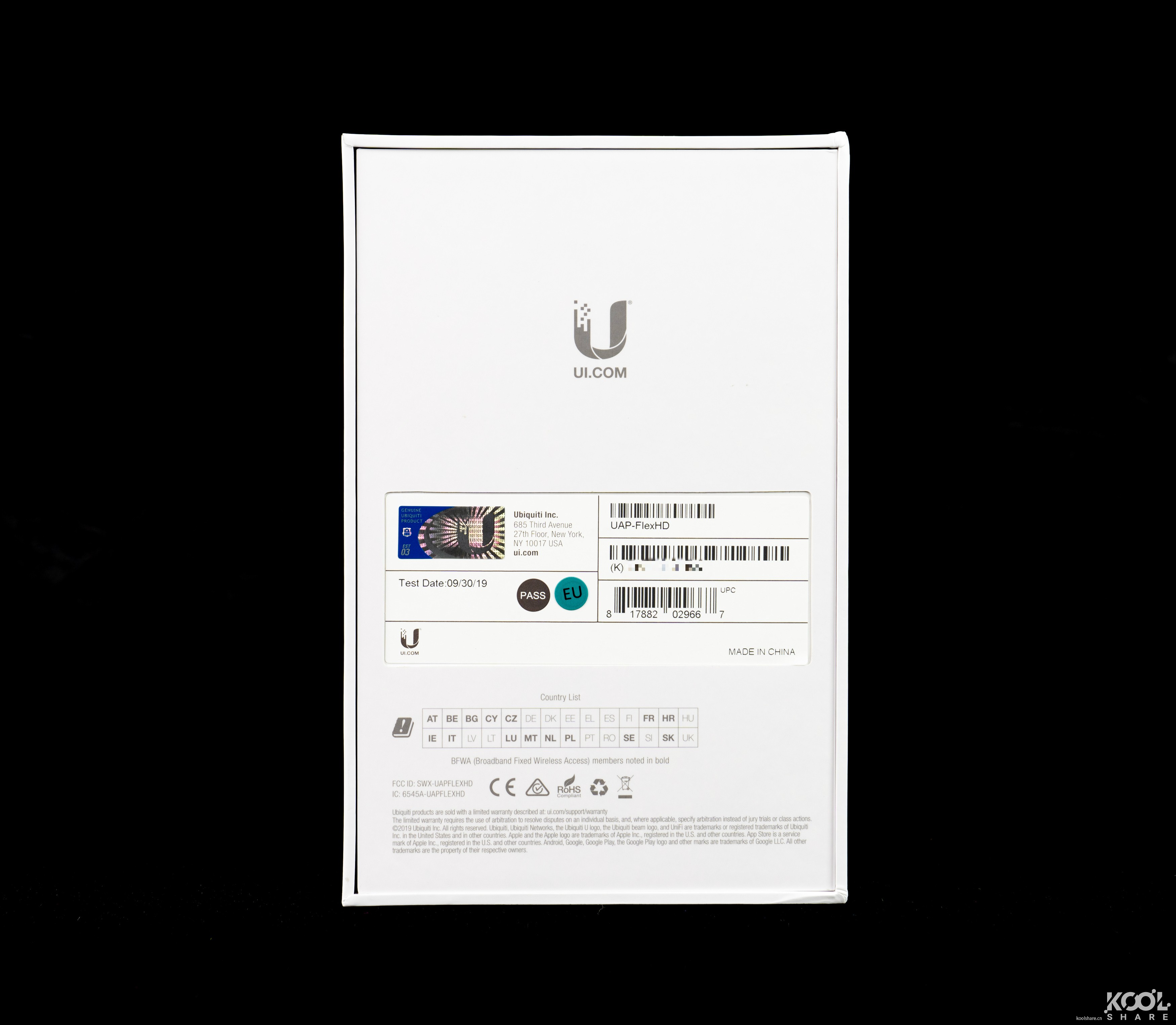 一台小巧精致的AP，UBNTUniFiAPFlexHD开箱拆解评测