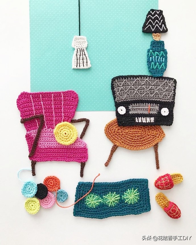 什么毛线钩织娃娃好看,毛线钩织什么花放花瓶好看