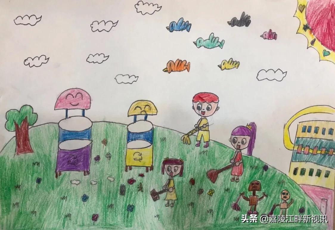 阆中“创文创卫”学生绘画活动获奖名单公示