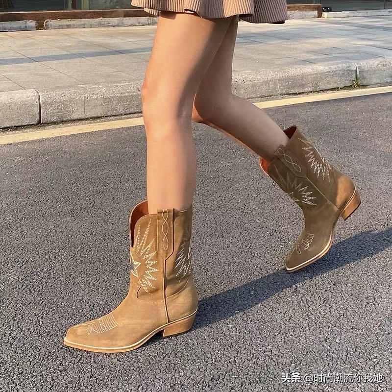 这些靴子粗腿女生穿，真的太显瘦了