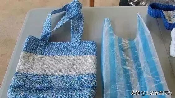 塑料袋环保手工制作,塑料袋改造手工大全