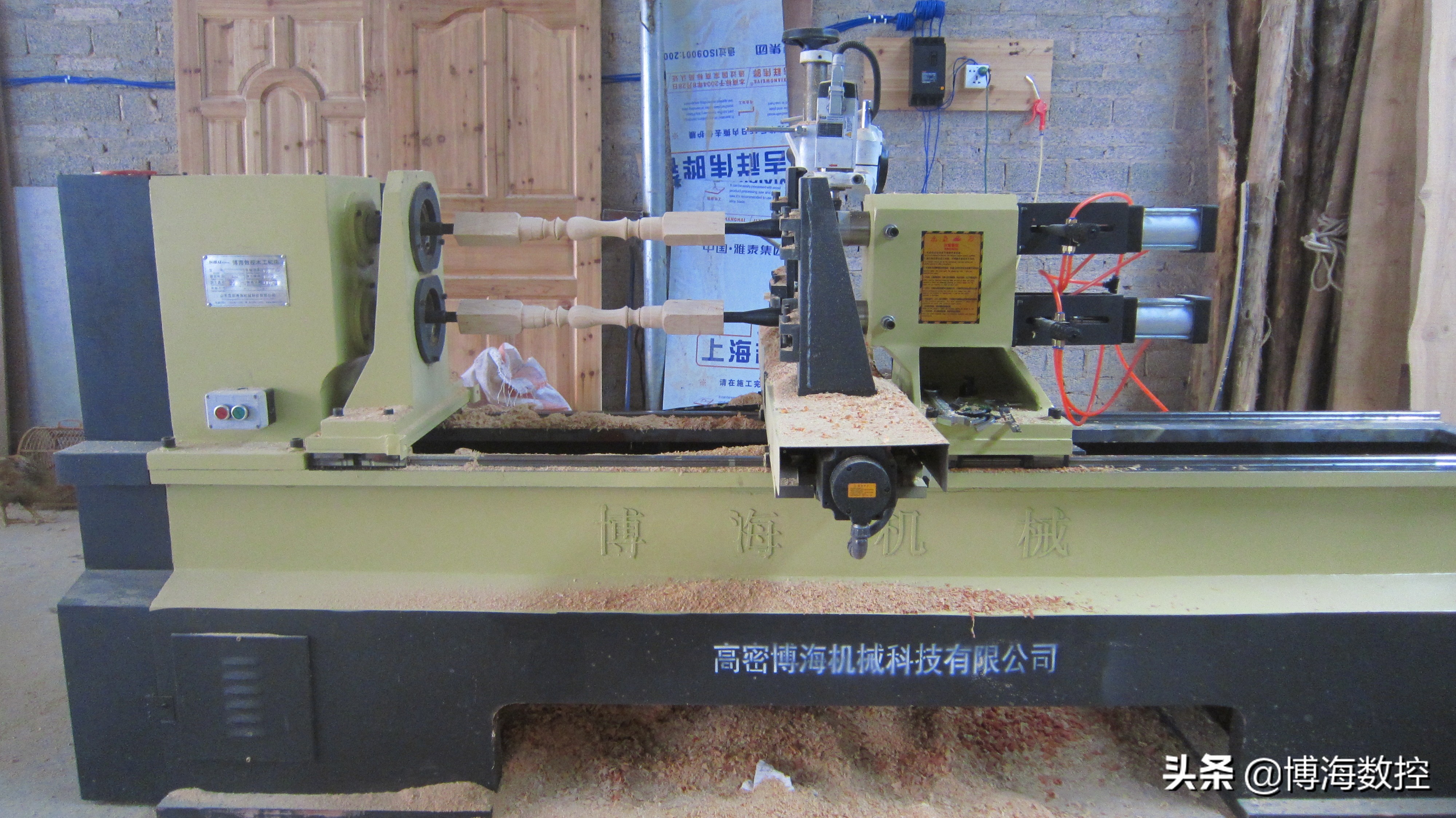 博海木工数控,山东高密博海数控木工车床