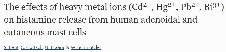 组胺不耐受的表现,肥大细胞释放组胺