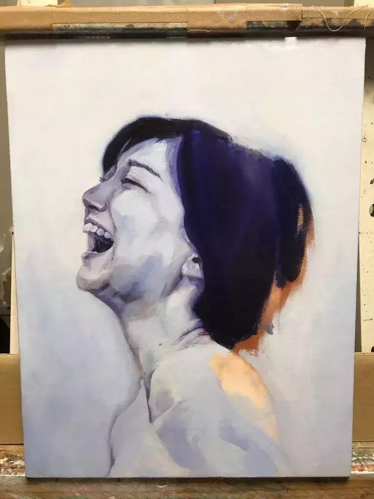 冷军超写实绘画是怎么画出来的,中国媲美冷军的超写实人物画家