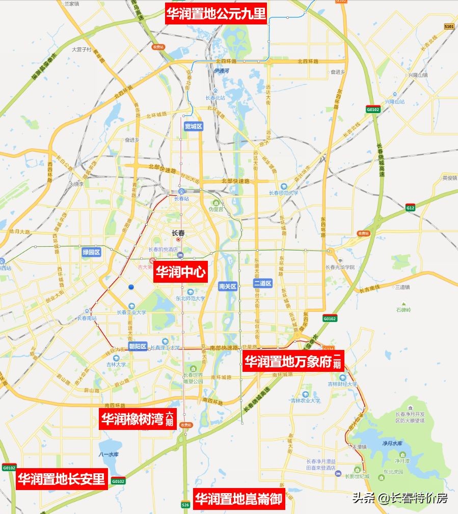 华润置地公元九里北湖样板间,华润置地公元九里北湖115平