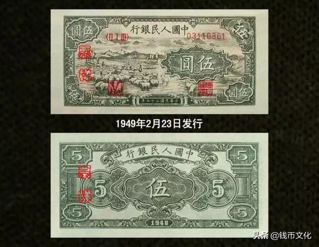 十大精美纸币图片大全,中国纸币图录书籍2023版