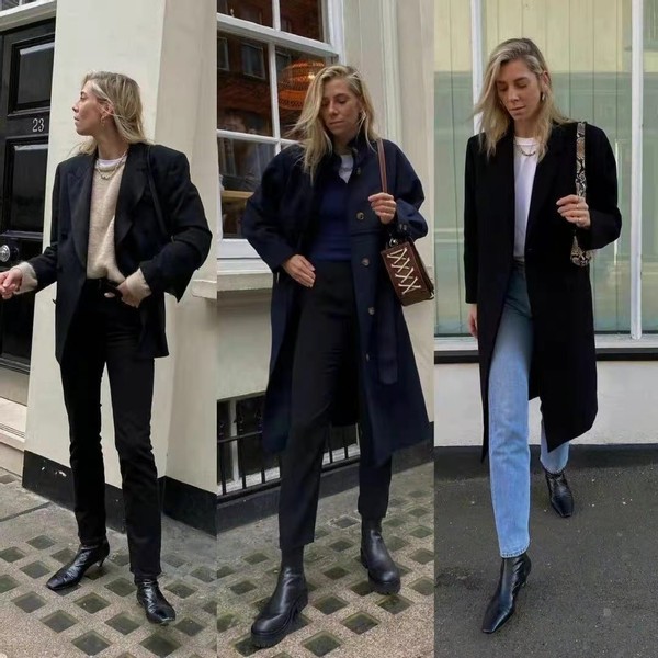 上班族可以借鉴通勤风的穿搭,知性穿搭满满职业风