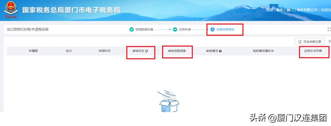 出口货物已补税证明,出口货物已补税未退税申报流程